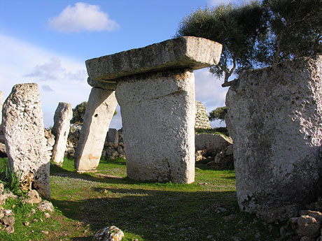 Monumento megalítico en Menorca